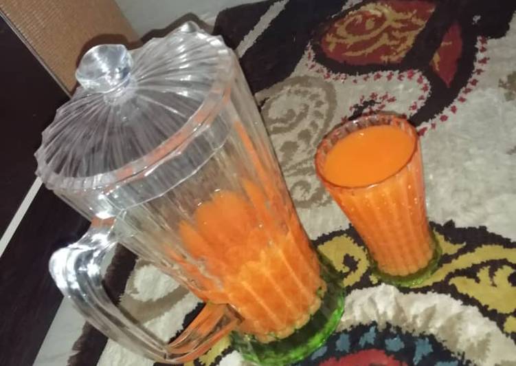 Simple Way to Prepare Award-winning Carrot juice