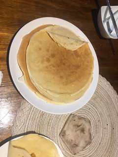 A picture of Super soft pancake.