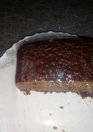 A picture of Oatmeal chocolate banana bread.
