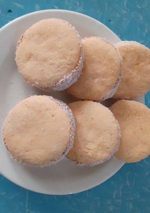 Una foto de Alfajores de maicena