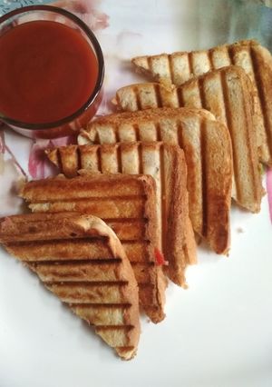 A picture of Creamy sandwich.