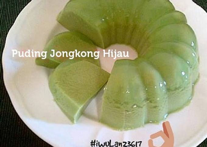 Puding Jongkong Hijau