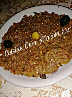 صورة لوصفة شكشوكة الباذنجان 🍆 والطماطم 🍅 ❤️