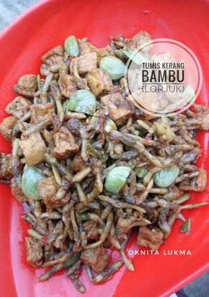 Foto resep Tumis kerang bambu (Lorjuk)