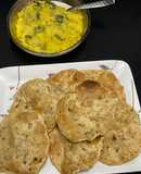 Methi poori /Aloo sabji