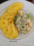 Omelet Telur + Salad