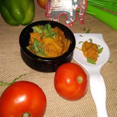 A picture of Lotus stem spicy flavour.
