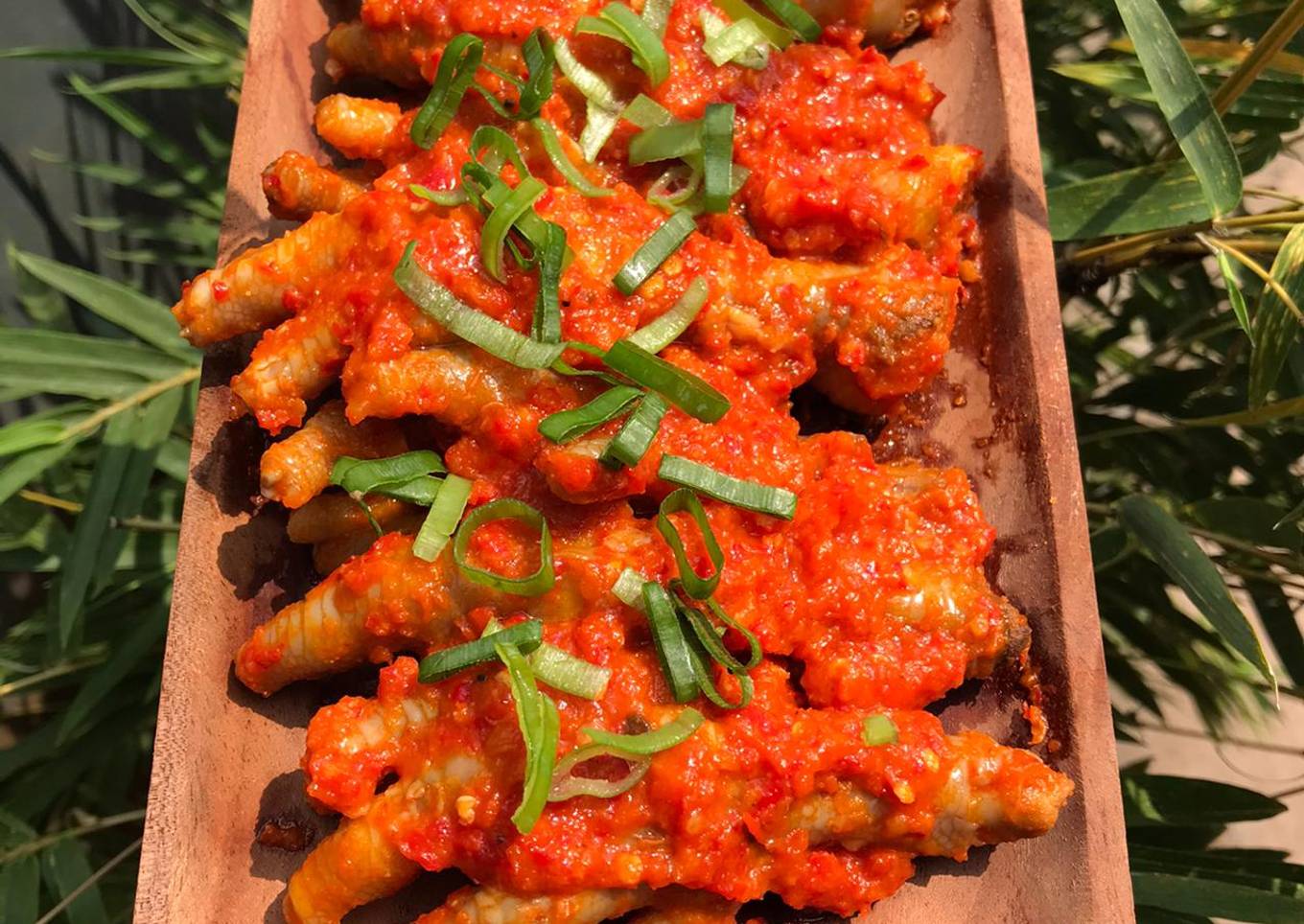 Ceker ayam mercon pedas