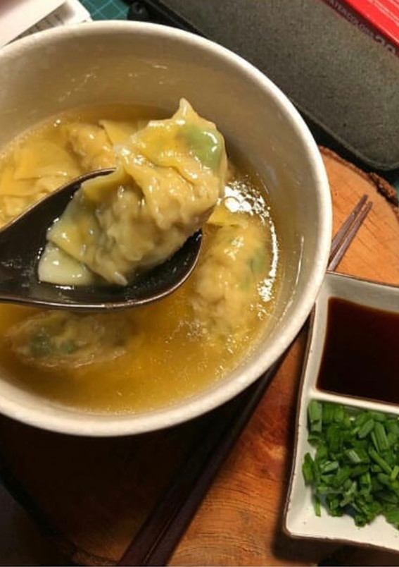 A picture of Simple Shrimp Pork Dumpling Soupʕ·͡ᴥ·ʔ.