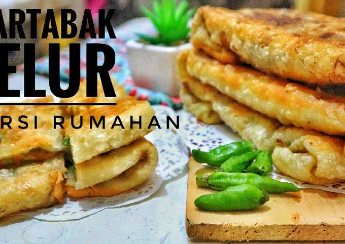 Cara Gampang Membuat Martabak telur sosis abang-abang kaki lima yang Enak