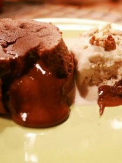 Csoki szuflé recept fotója