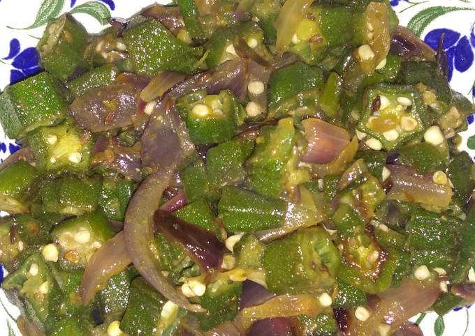 Chatpati pyaji bhindi