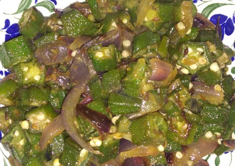 Recipe of Speedy Chatpati pyaji bhindi