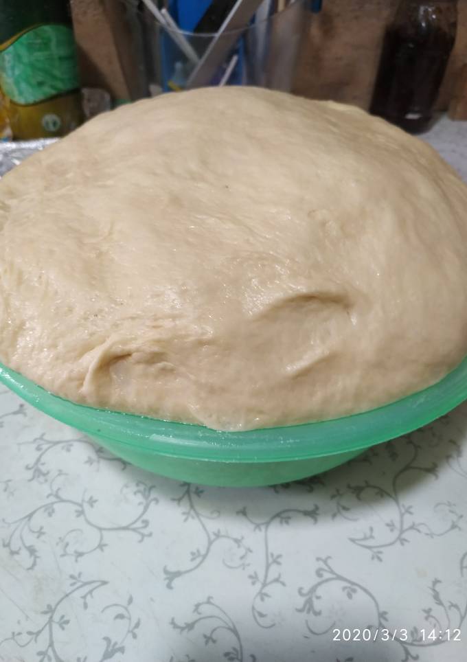 Дрожжевое тесто для пирожков