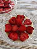 Postre en copas de frutillas, súper fácil
