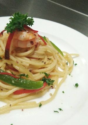 Foto resep Aglio olio