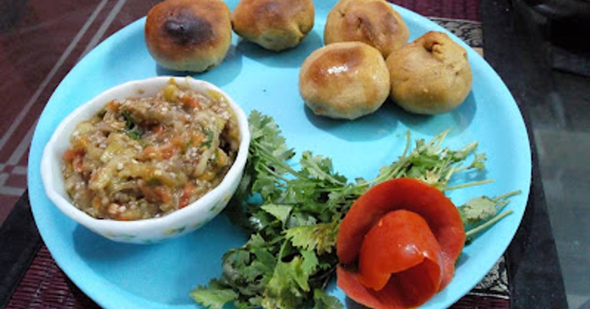 Litti chokha Recipe by Mukti Sahay - Cookpad