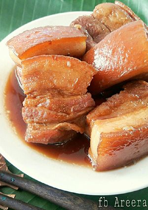 รูปของ หมูฮ่อง/หมูสามชั้นต้มซีอิ้ว #ทำขายรวย