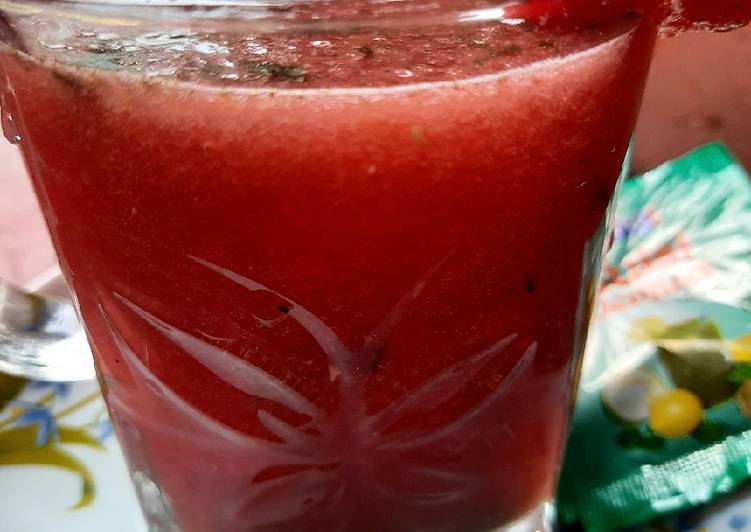 Simple Way to Prepare Award-winning Watermelon juice