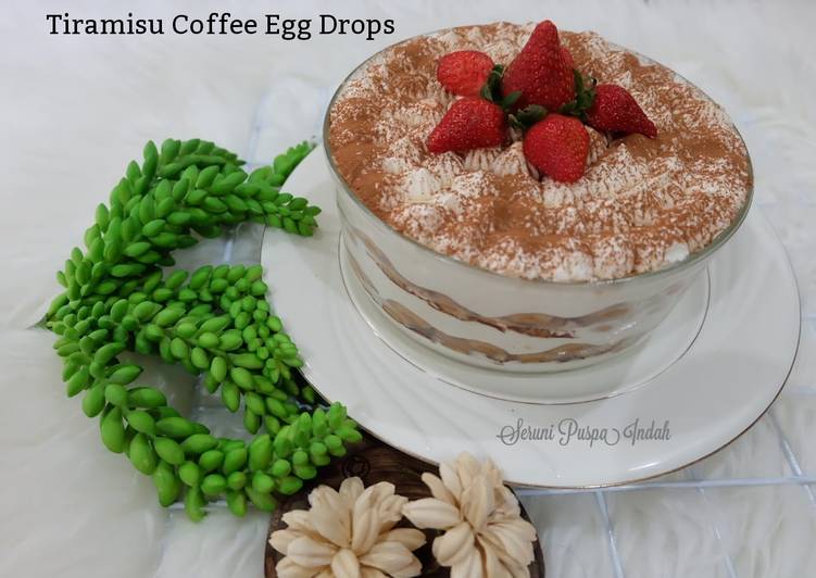 Tiramisu Coffee Egg Drops