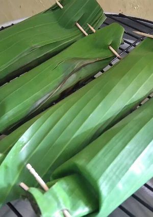 Foto resep Nasi Merah Bakar