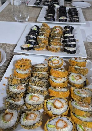 Una foto de Sushi