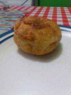 Una foto de Papa rellena colom