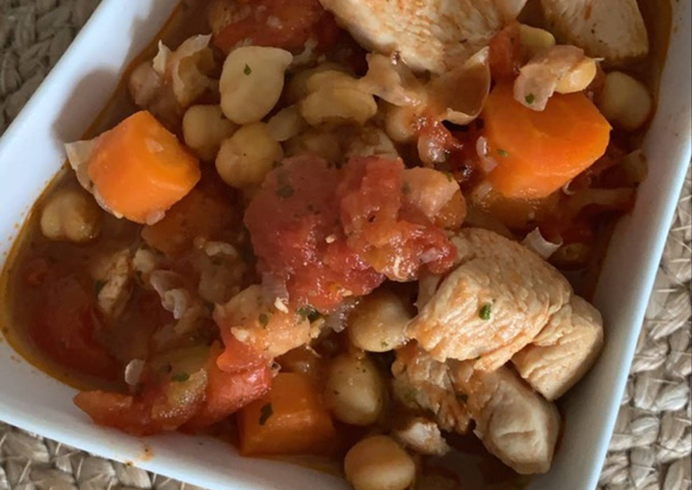 Poulet à la marocaine au Cookeo