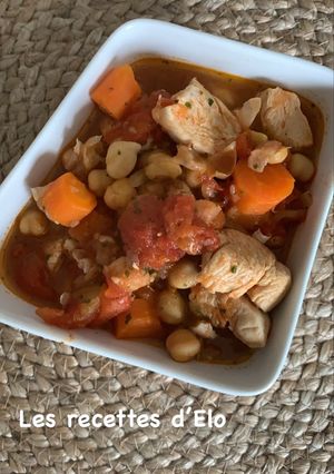 Une photo de Poulet à la marocaine au Cookeo