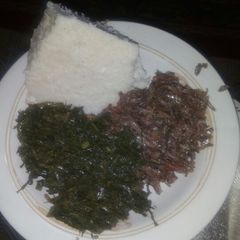 A picture of Wet fried omena #kisumuboys.