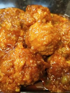 Una foto de Albóndigas a la jardinera. Mambo + GM