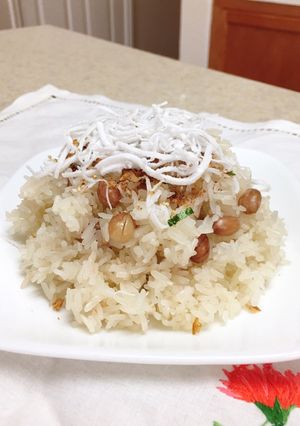 Hình của món Xôi đậu phộng nhanh và đơn giản nhất.