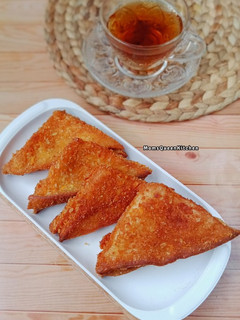 Foto resep Roti tawar goreng isi keju