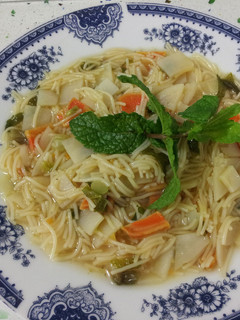 Una foto de Sopa vegetal
