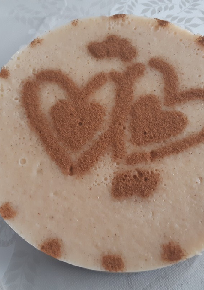 Una foto de Tarta de arroz con leche