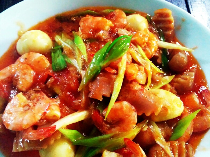 Resep Udang Asam Manis Ramah Balita Murah