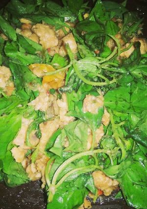 Foto resep Tempe Geprek Kemangi Kencur
