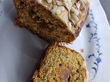 Budín de banana c/dulce de leche + corazón de dulce de leche