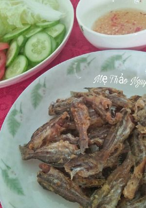 Hình của món Cá Chốt Chiên Giòn.