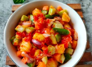 Foto resep Acar Nasi Kebuli/Acar Nanas