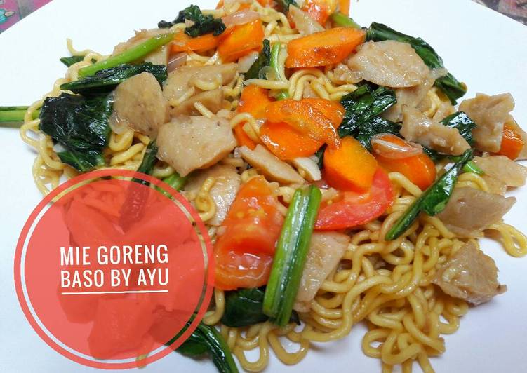 Resep Mie Goreng Baso, Sempurna