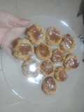 Pepas de avena y dulce de leche