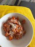 Gochujang Cream Rigatoni
