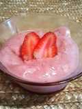 Mousse de fresa Light