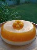 Puding Mangga Lapis Susu