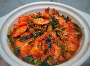 Gambar udang woku