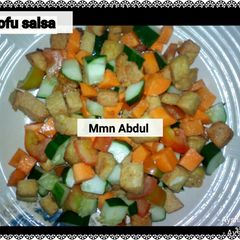 A picture of Tofu salsa.