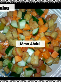 A picture of Tofu salsa.