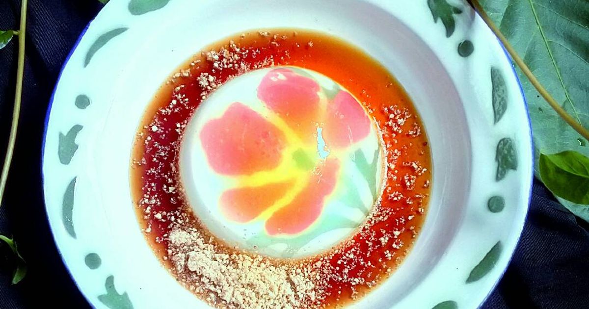 Water Drop Rice Cake Resep Rain Drops Cake//Mizu Shinzen Mochi oleh Dapur_tehnengsry04 - Cookpad