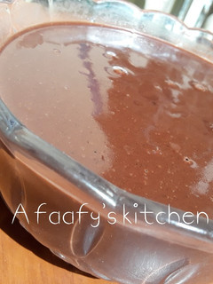 Chocolate sauce ll ainihin hoton girkin